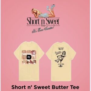 Sabrina Carpenter Shot & Sweet Tour Shirt